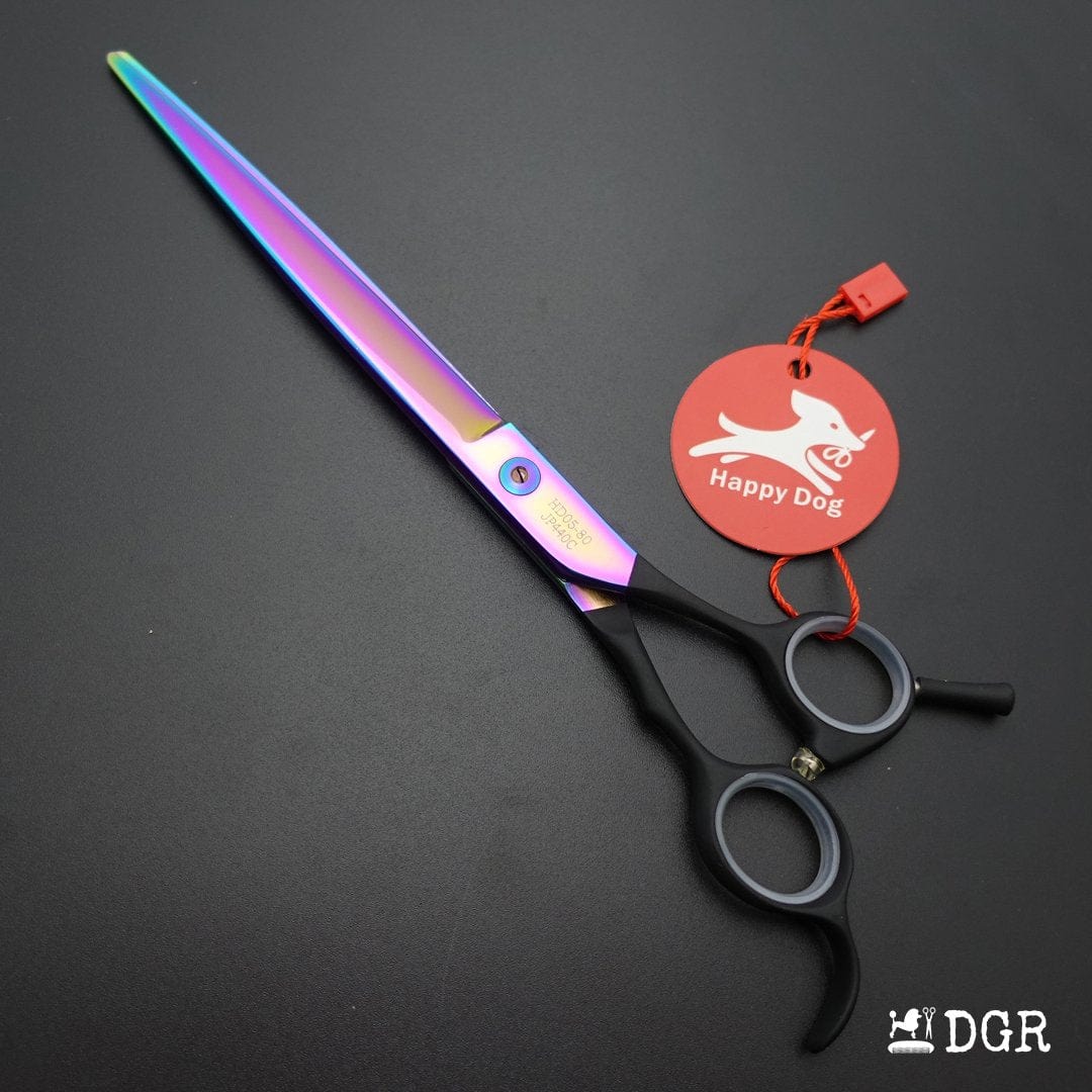 7.5" Professional Pet Grooming Straight Shears -1 Pcs (Rainbow)