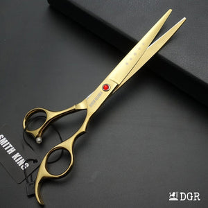 7" Professional Pet Grooming Shears Set-4 pcs - Golden-USA warehouse available