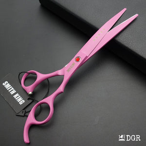 7" Professional Pet Grooming Shears Set - Pink-Violet-USA warehouse available