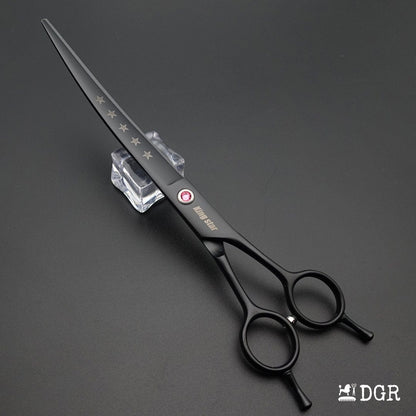 8" Professional Pet Grooming Shears Set-Black-USA warehouse available