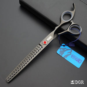 7" Professional Pet Grooming Thinning Scissors (Gray)