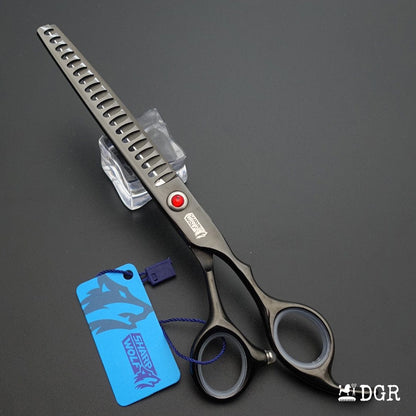 7" Professional Pet Grooming Thinning Scissors (Gray)