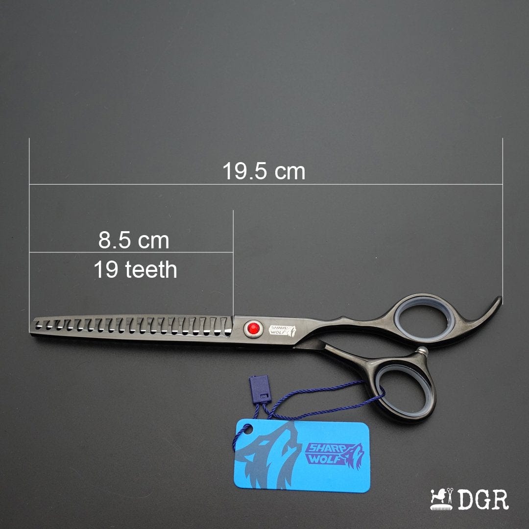 7" Professional Pet Grooming Thinning Scissors (Gray)