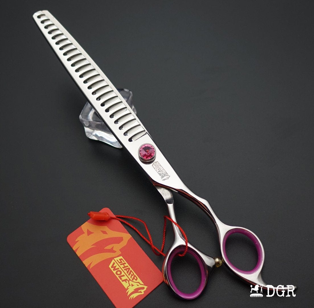 8" Professional Pet Grooming Shears Set -Silver