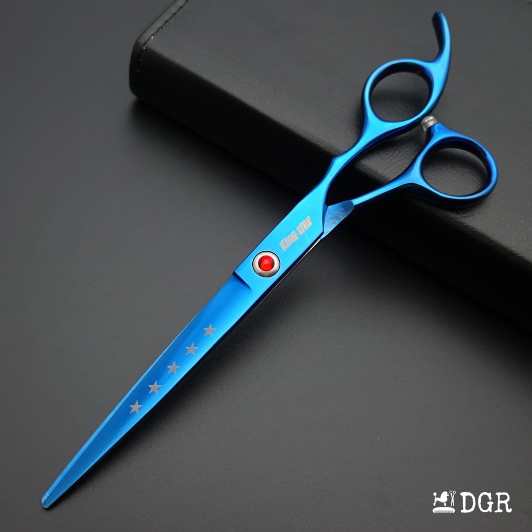 7" Professional Pet Grooming Shears Set - Blue-USA warehouse available