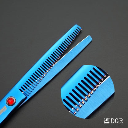 7" Professional Pet Grooming Shears Set - Blue-USA warehouse available