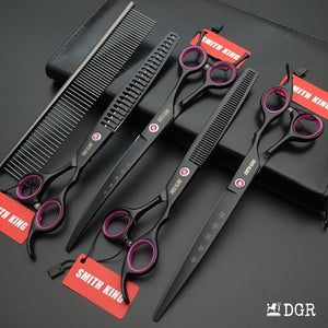 8" Pro. PET GROOMING Shears 4Pcs set with Comb（USA Stock Available）