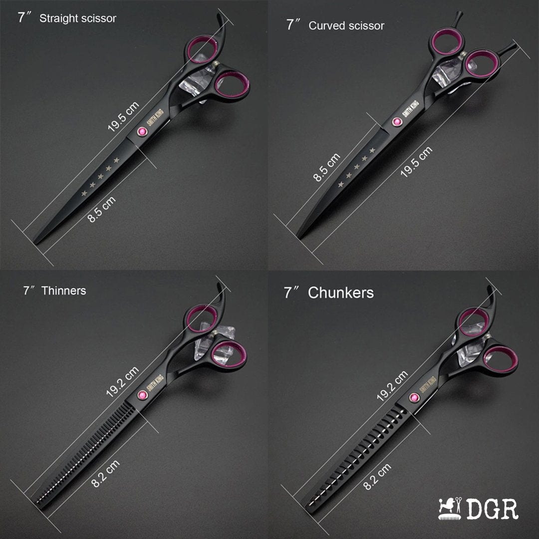 7“ Pro. PET GROOMING Shears Chunkers&Thinning (USA Stock Available)